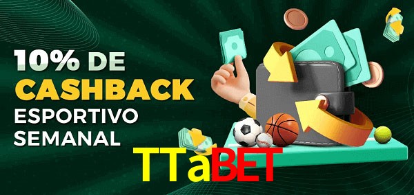10% de bônus de cashback na TTabet